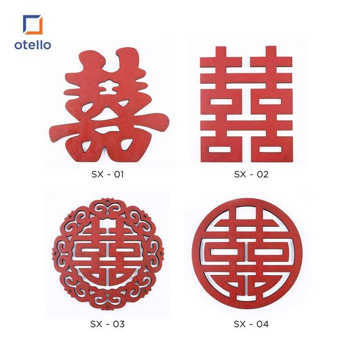 Shuang Xi - Size XS - 6 CM - Gold