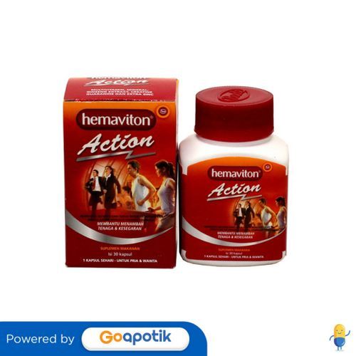 Hemaviton Action Botol 30 Kapsul