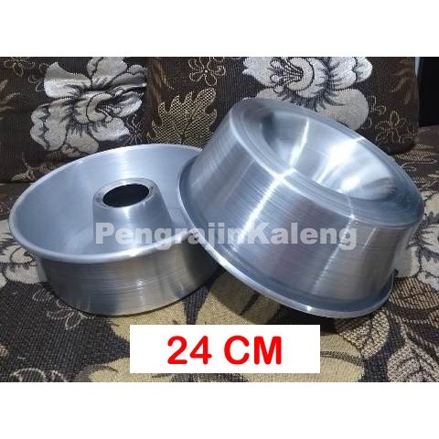 Loyang Tulban 24 CM / Loyang Bolu Tulban / Tulban Bima 0.5 MM / Loyang Marmer Cake