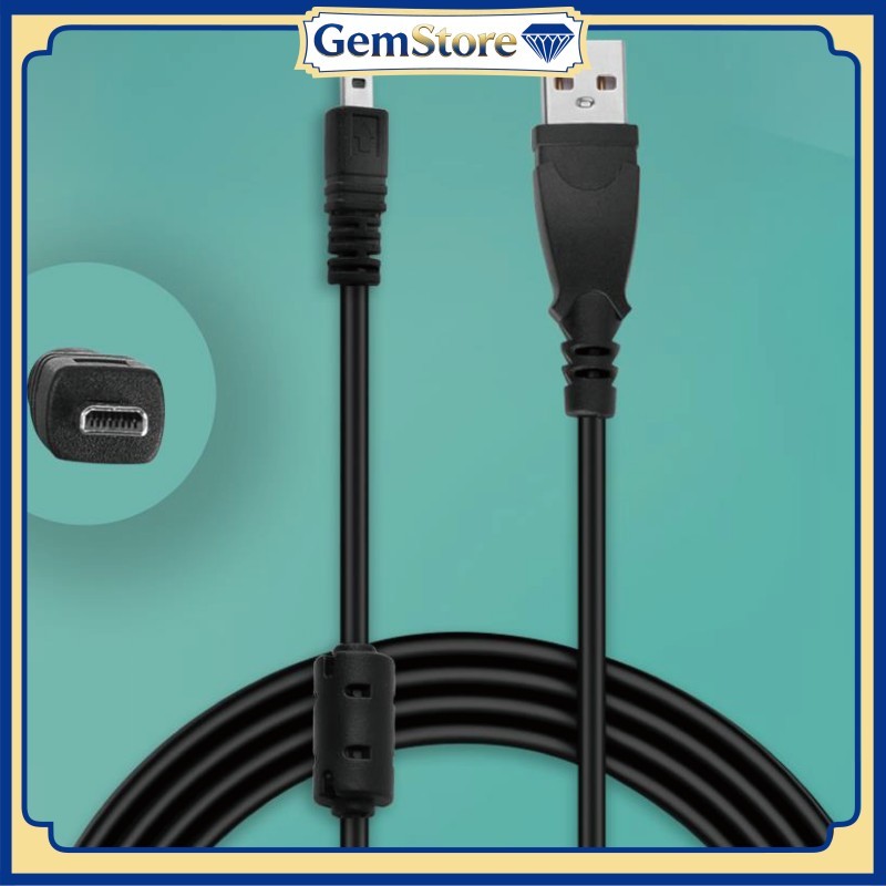 150cm Kabel Data USB UC-E6 2.0 8Pin Nikon DSLR Cable Penghubung Kamera Nikon Coolpix S2500 S2700 Kab