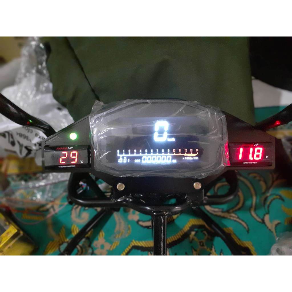 Spedometer digital ala ducati ninja rr new/old