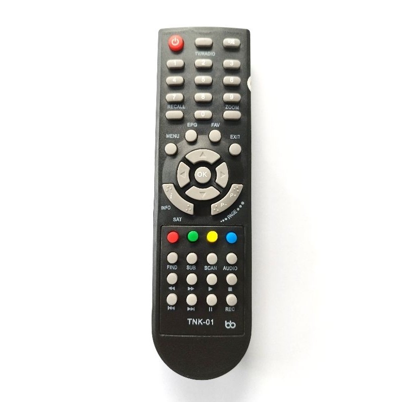 REMOT REMOTE STB TANAKA NEW BODY OVAL DVB-T2 SET TOP BOX TANAKA