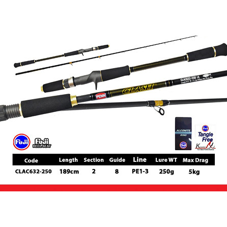 Joran Penn Clash Jiggging Overhead