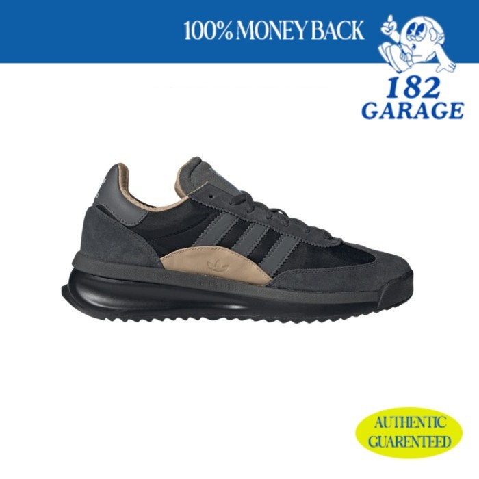 Sepatu Adidas SL 72 RTN Dark Grey Black