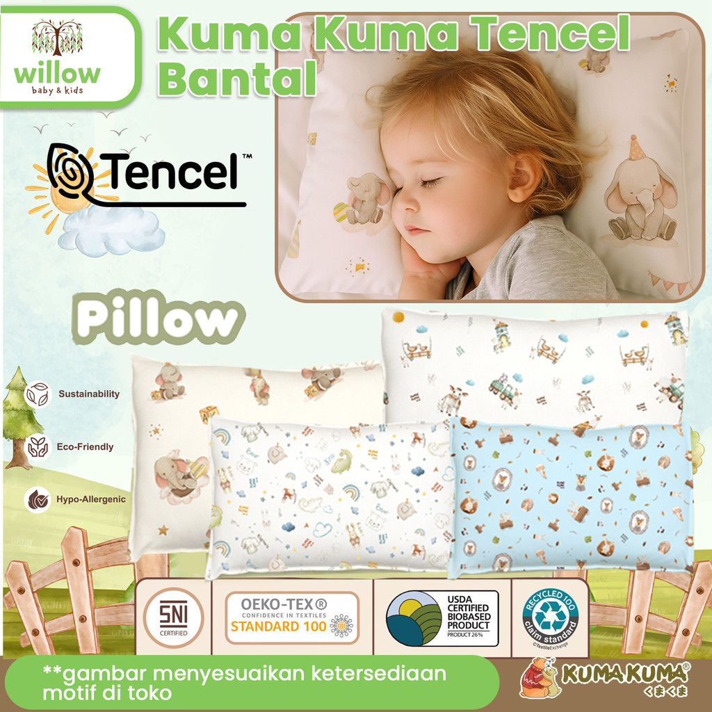 Bantal Tidur - Kuma Kuma Tencel Bantal