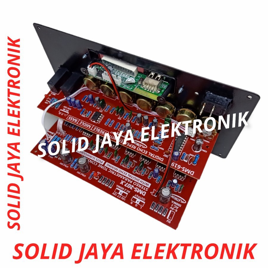 GS TONE CONTROL AKTIF MP3 BLUETOOTH DMS207 DMS-207.X BT TONE KONTROL MIXING MUSIK ACTIVE PARAMETRIC 