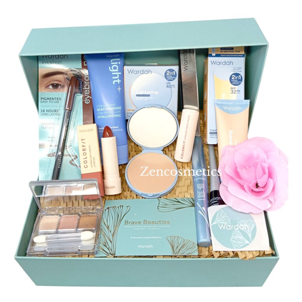 Wardah Paket Make Up Lengkap/ Wardah Make up Komplit /Make Up Parsel