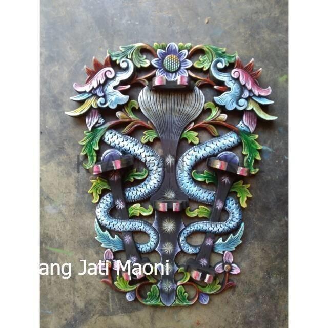 Gratis ongkir. BLAWONG (tempat majang keris tombuk) isi 2 keris tombuk