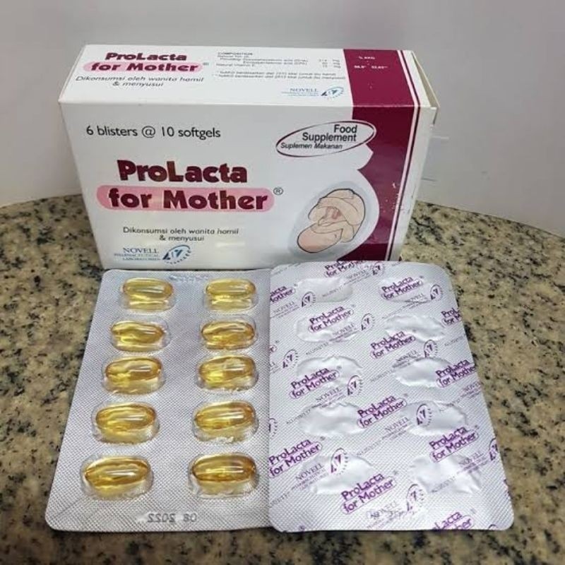 PROLACTA for MOTHER Suplemen Minyak Ikan untuk menunjang kesehatan ibu hamil