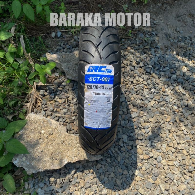 Ban Tubeless Belakang 120/70-14 PCX 150 Vario 160 ORI Original (SCT-007 IRC)