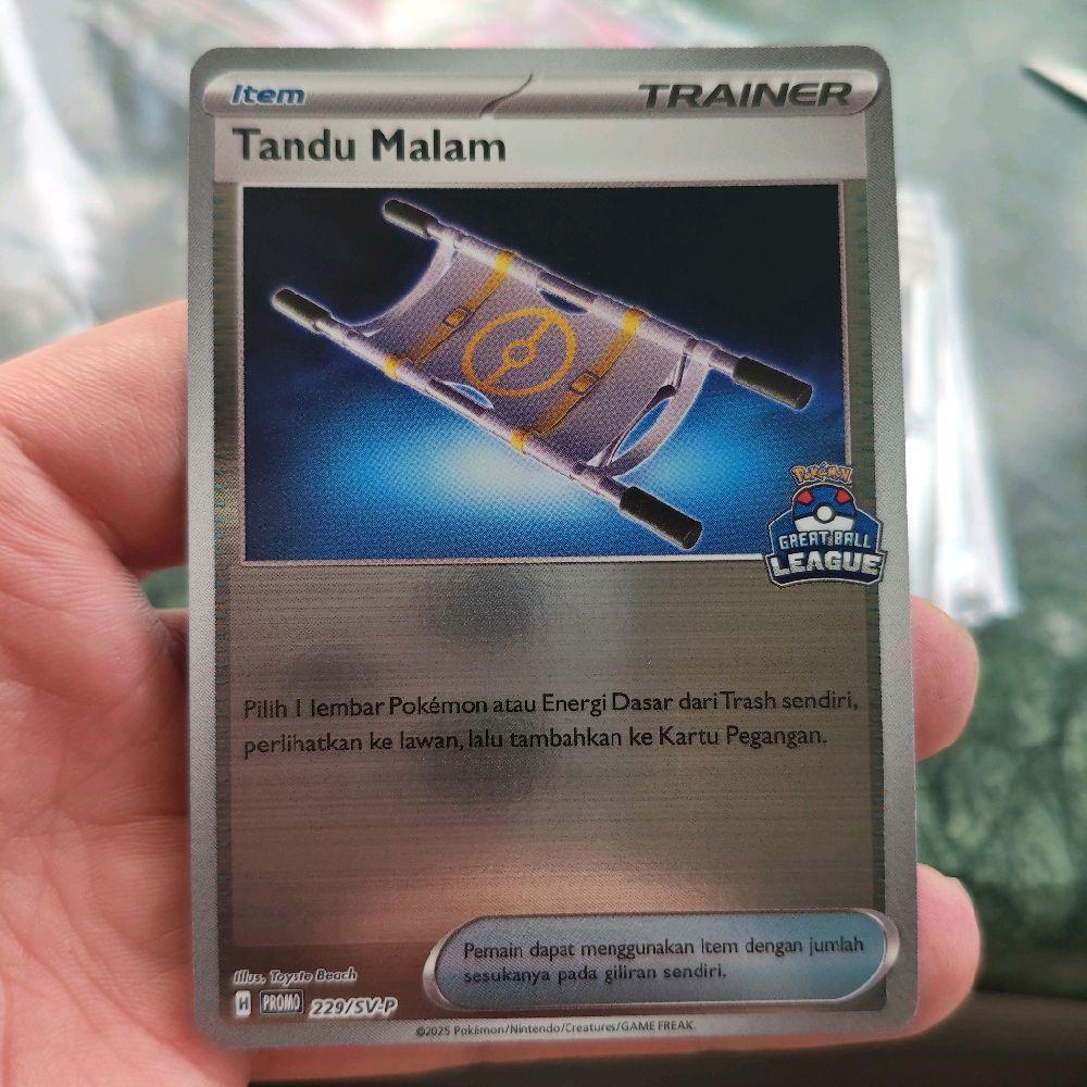 tandu malam gbl foil tandu malam promo 229/SV-P great ball league TCG pokemon indonesia