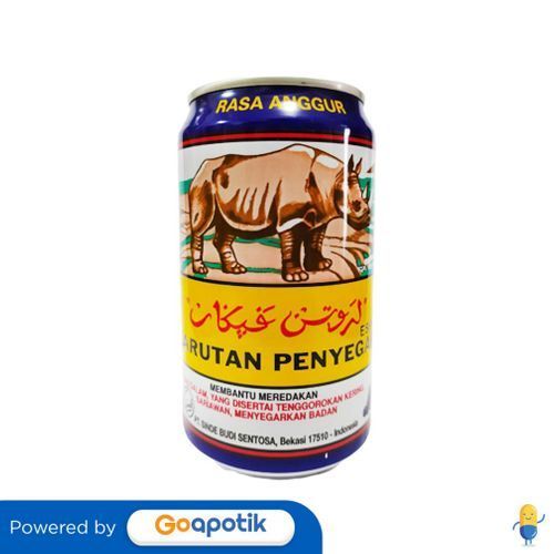 Cap Badak Larutan Penyegar Rasa Anggur 320 Ml Kaleng