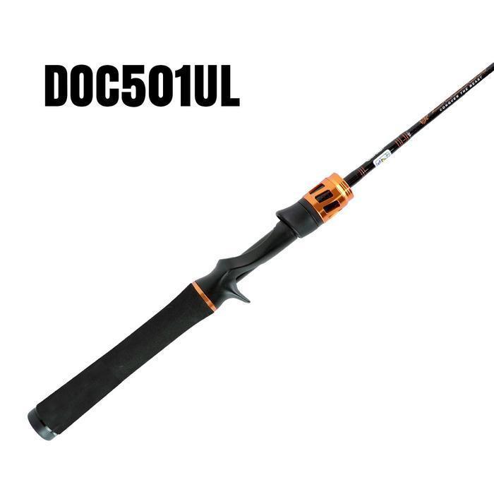 ABU GARCIA Joran Pancing DIABLO 150cm - 180cm Spinng & Baitcasting Hi-Carbon Blank 24Ton Super Light