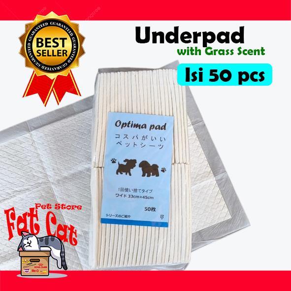 [ Promo ] || [GROSIR] Underpad alas kandang 30x45 cm training pad kucing anjing isi 50pcs