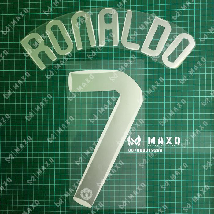 [ NAMESET ] MANCHESTERRR HOME RONALDO 2007 / 2008 CUP Ver. Final Moscow