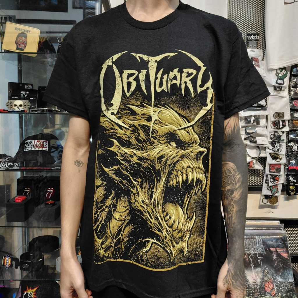 ORI T Shirt Band Official OBITUARY - US 2024 TOUR Original