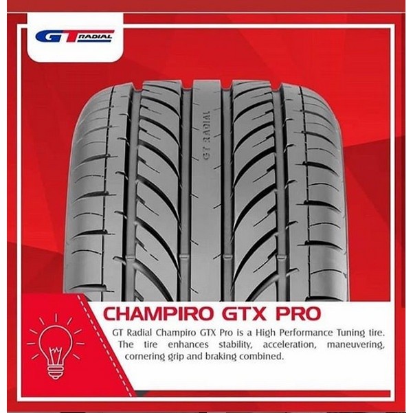 RJ Ban Mobil GT Champiro GTX PRO 195/55 r16