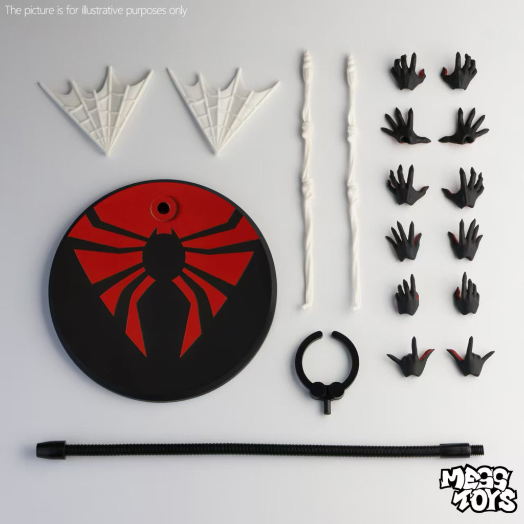 In Stock MessToys Superior Spiderman Figure Mess Toys Superior Spider Man Action Figure CT Toys Figu