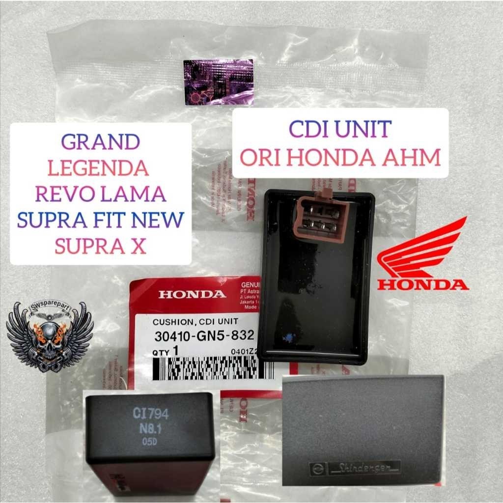 CDI UNIT HONDA GN5 GRAND KUALITAS ASLI ORIGINAL HONDA AHM PRESISI LANGSUNG HIDUP ALIRAN LISTRIK STAB