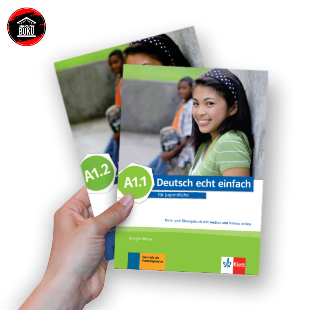 Buku Deutsch Echt Einfach A1.1 & A1.2 Für Jugendliche