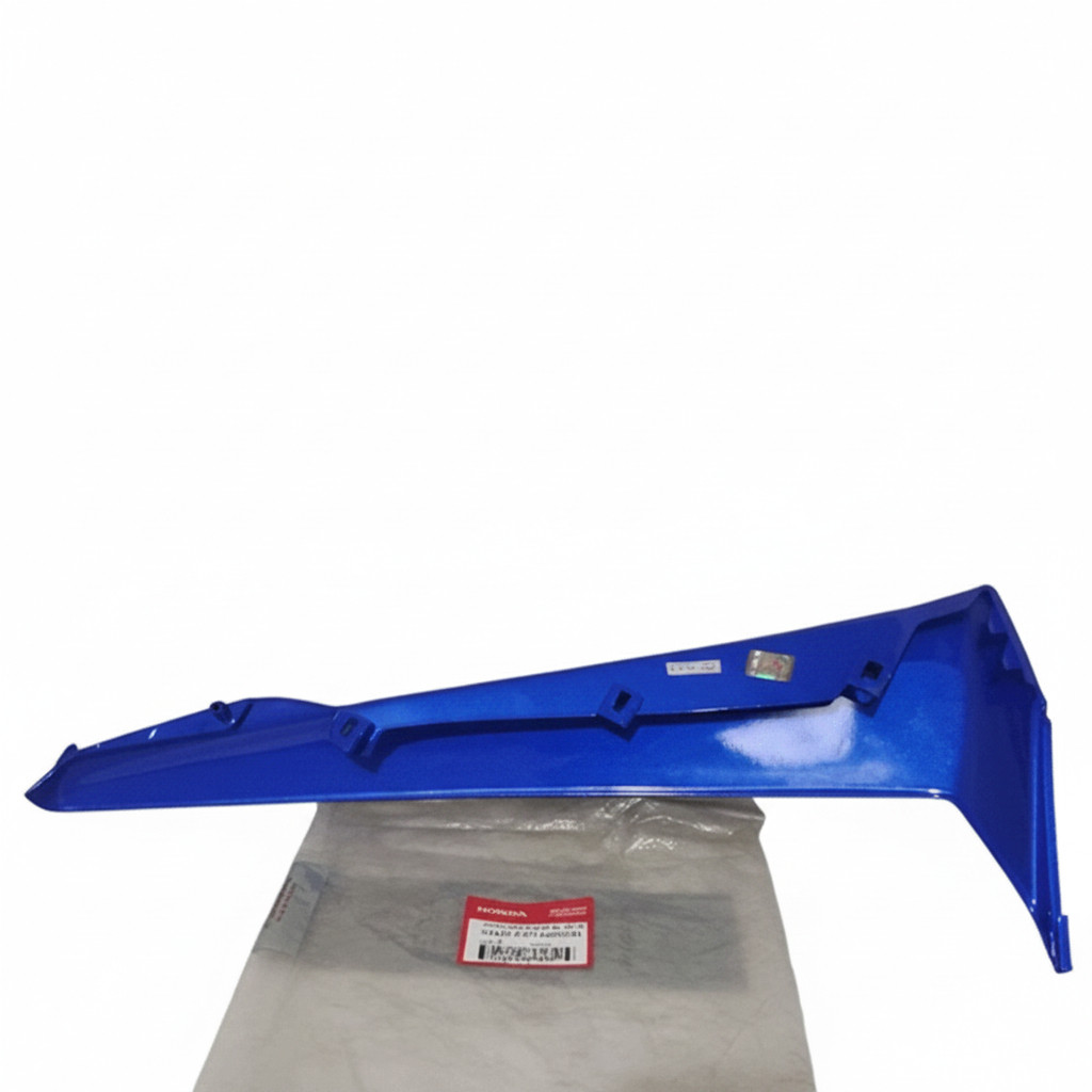 COD Cover Body Tebeng Sayap Legshield Luar Biru Kanan Honda Revo 100 Lama Old Original 64430-KVR-600