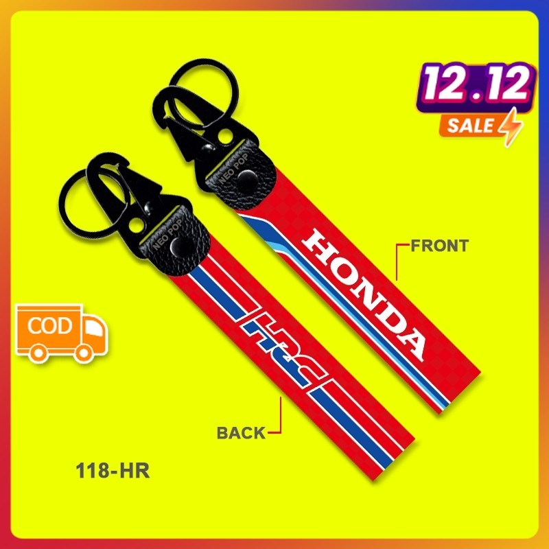 GANTUNGAN KUNCI PREMIUM NEW LOGO HONDA RACING HRC KEYCHAIN MOTOR KEREN AKSESORIS RIDERS MOTOGP KEY C