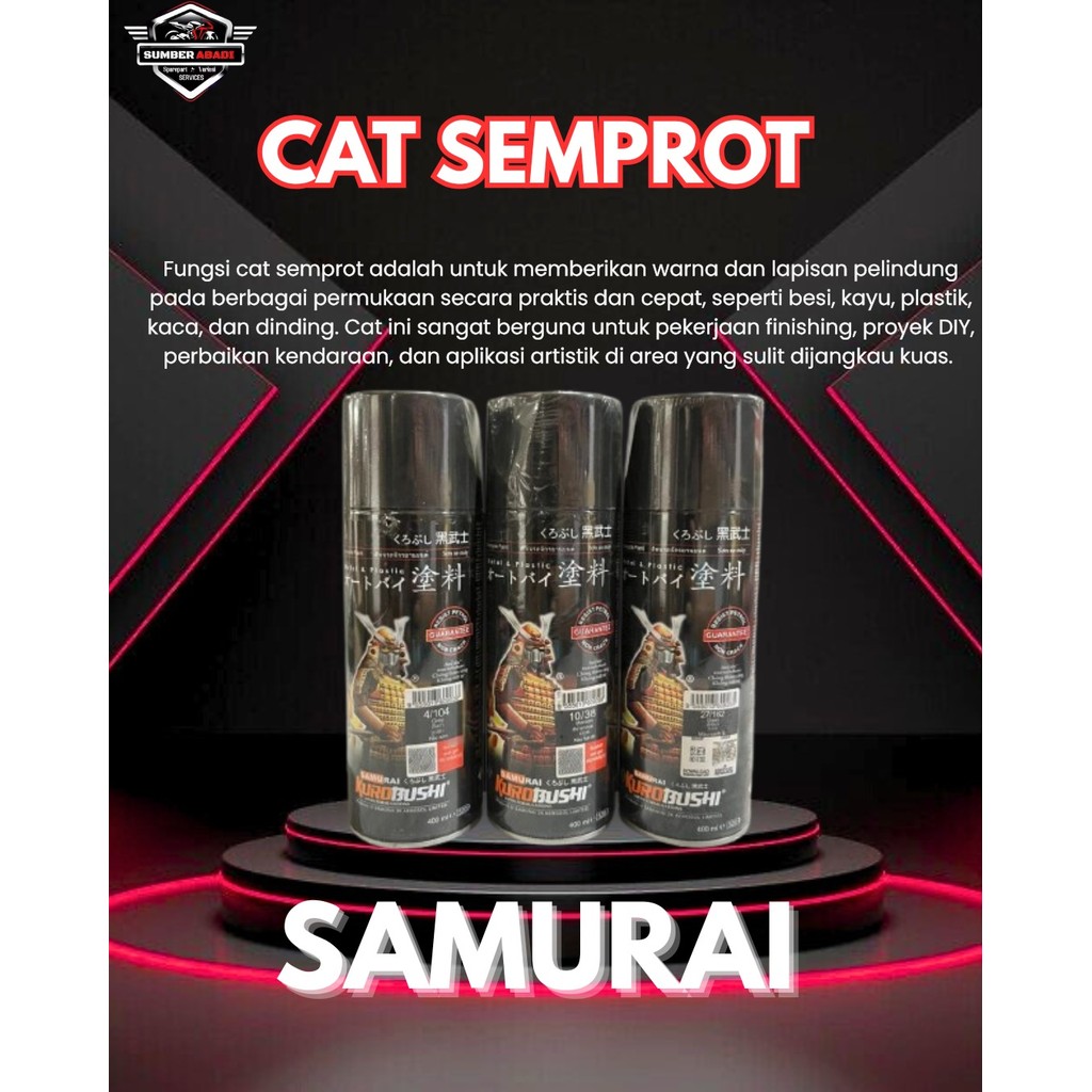 Samurai Cat Semprot