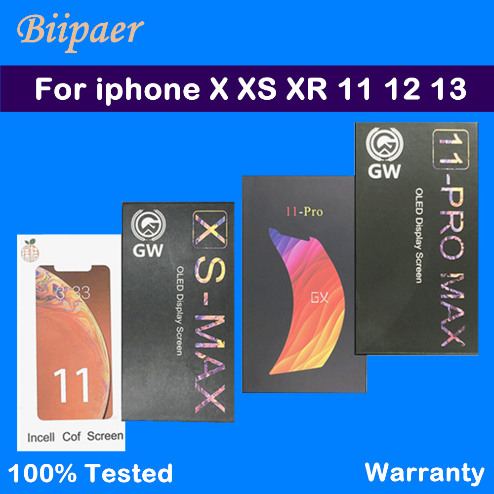 Soft OLED LCD splay For iPhone X 12 12Pro Screen LCD splay Tou Screen gitizer Assembly For iPhoneX X