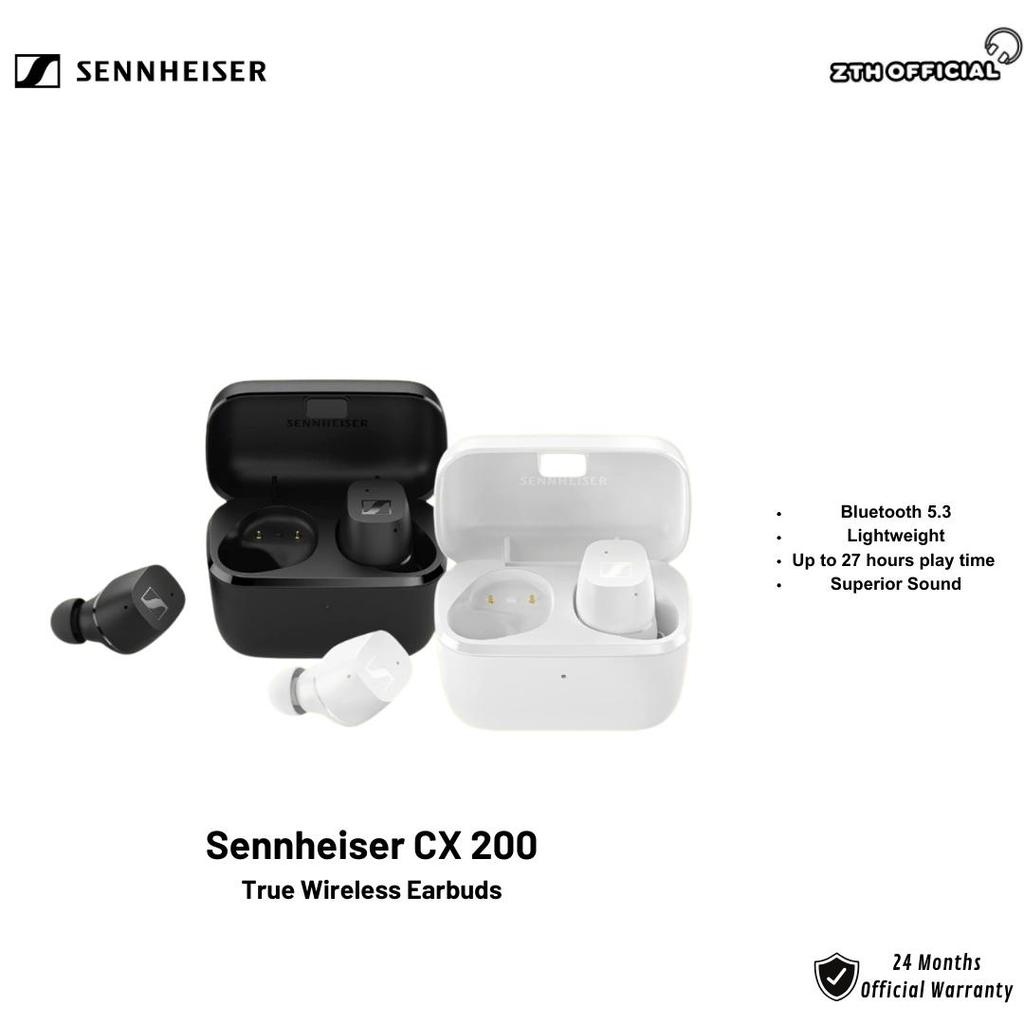 Sennheiser CX True Wireless CX 200 CX200 True Wireless TWS Earbuds
