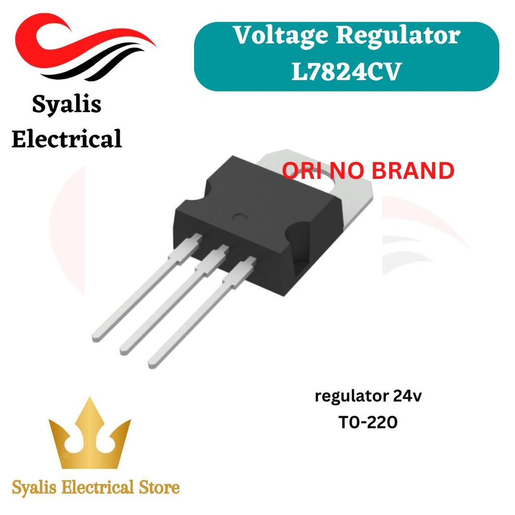 Voltage Regulator L7824 L7824CV LM7824 [syalis]