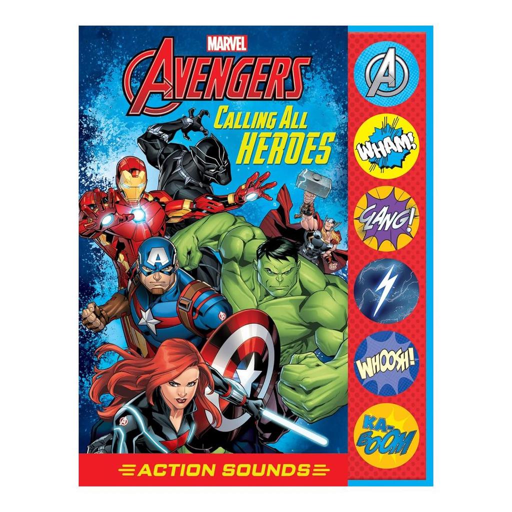 Marvel Avengers – Spider-man, Iron Man, Black Panther, and More - Calling All Heroes Action Sound Bo