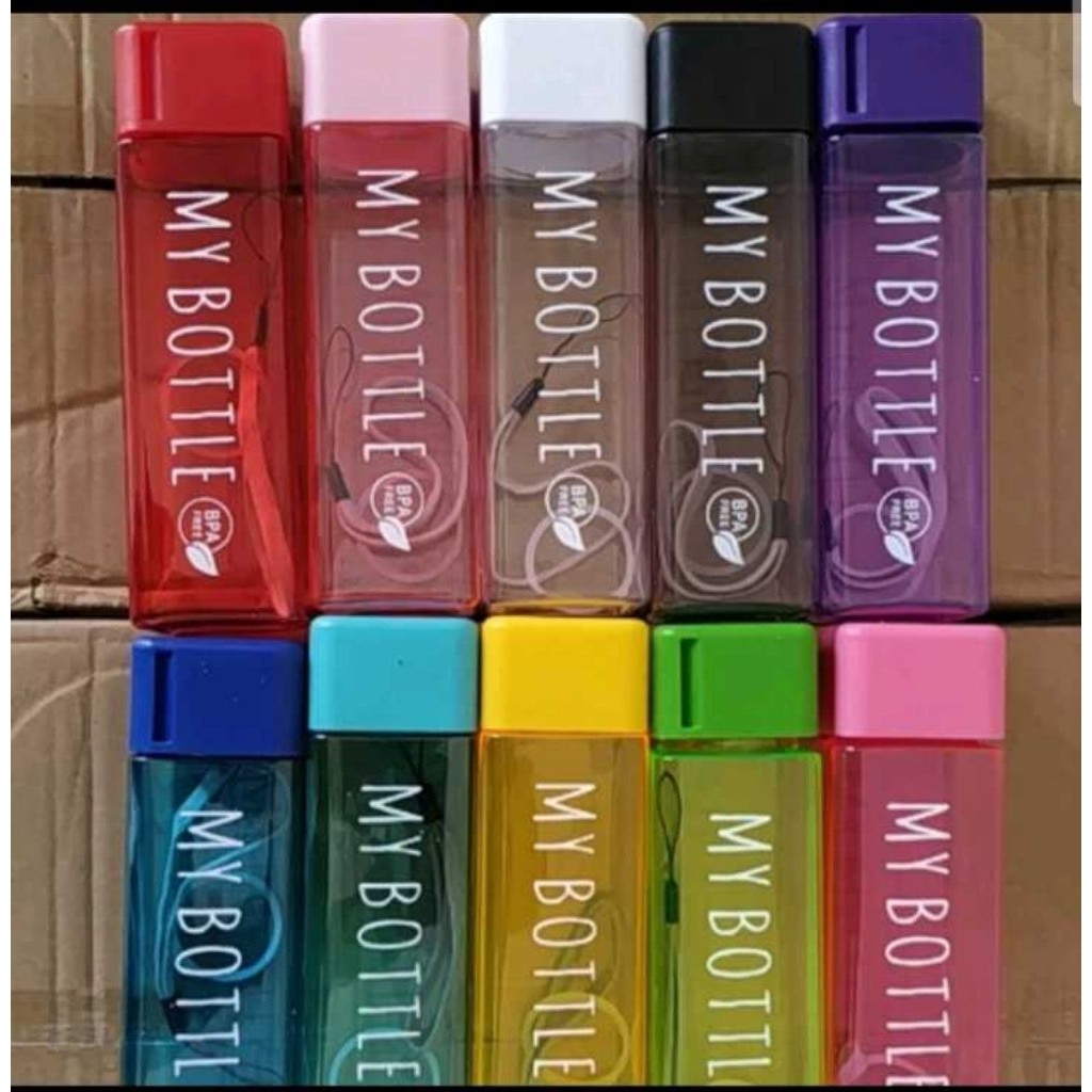 NS - MY BOTTLE PLASTIK KOTAK 500ML