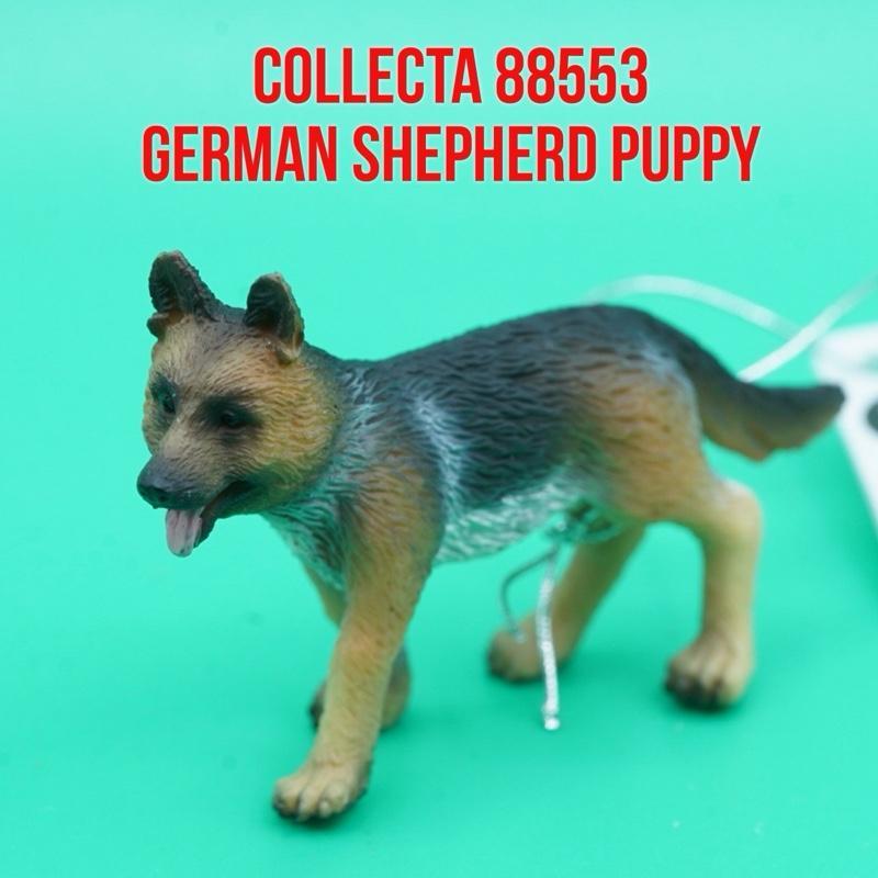 Collecta 88553 German Shepherd Puppy Dog Anak Anjing Herder Canis lupus familiaris | Mainan Figure B
