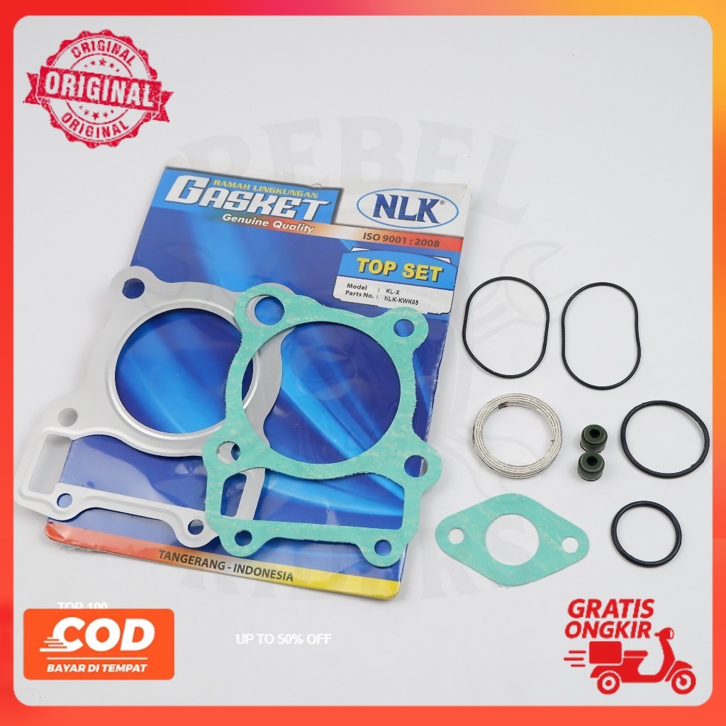 Top set paking blok kawasaki KLX 150 original part rider motor