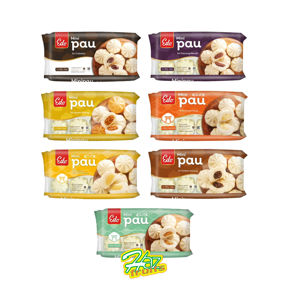 EDO Mini Pau Mantau  / Bakpao Mini Frozen 200 gram