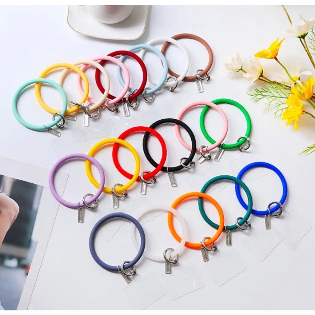 UCASE Case Gelang HP Silikon/ Gantungan HP Bulat/ Bangle Case/ Silicone Tali Bulet Bracelet Case Uni