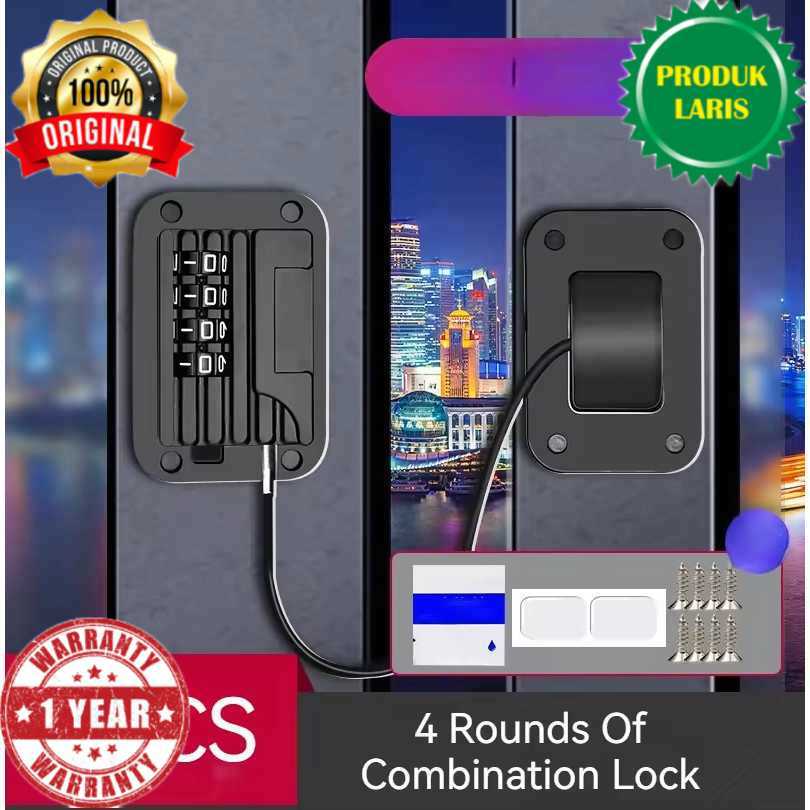 ZISHAN Kunci Kulkas Lemari Laci Baby Safety Lock Password 4 Digit - ZH20