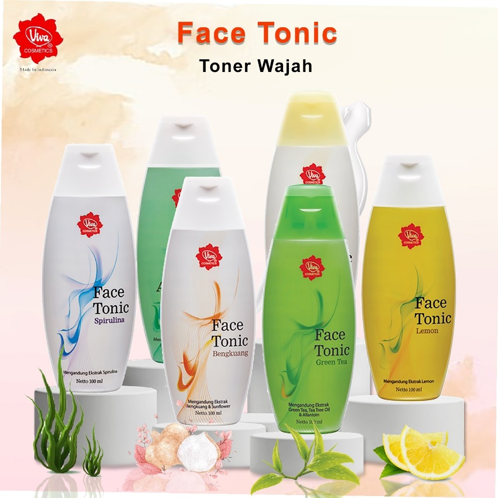 VIVA Face Tonic Toner Penyegar Wajah Toner VIVA