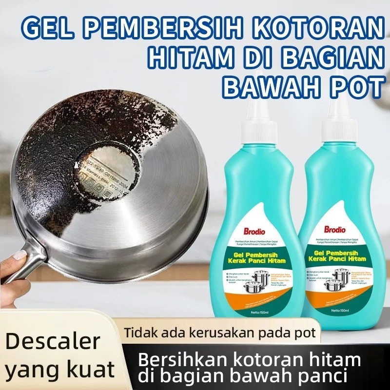 Pembersih Kerak Panci - Penghilang kerak Hitam Pantat Panci - Pembersih Panci Gosong