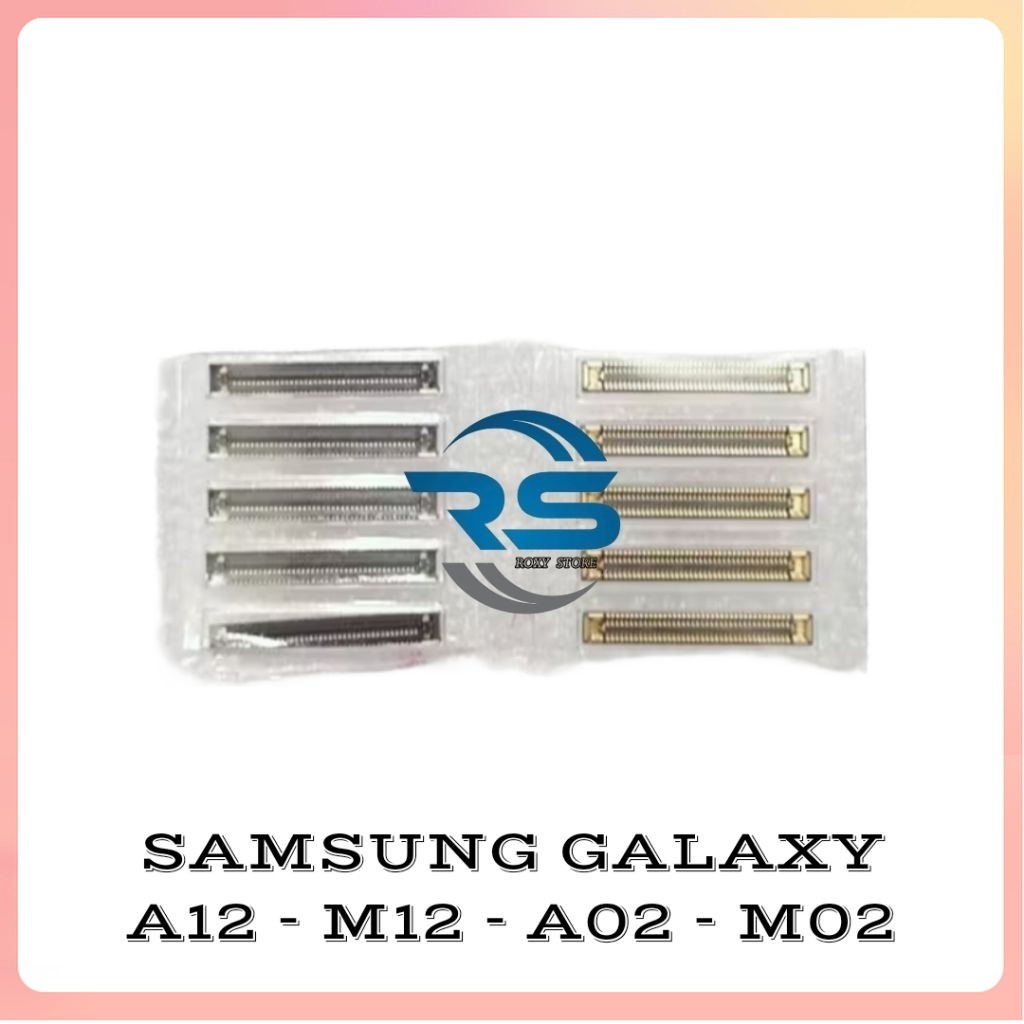 ORI KONEKTOR LCD SAMSUNG GALAXY A12 - M12 - A02 - M02