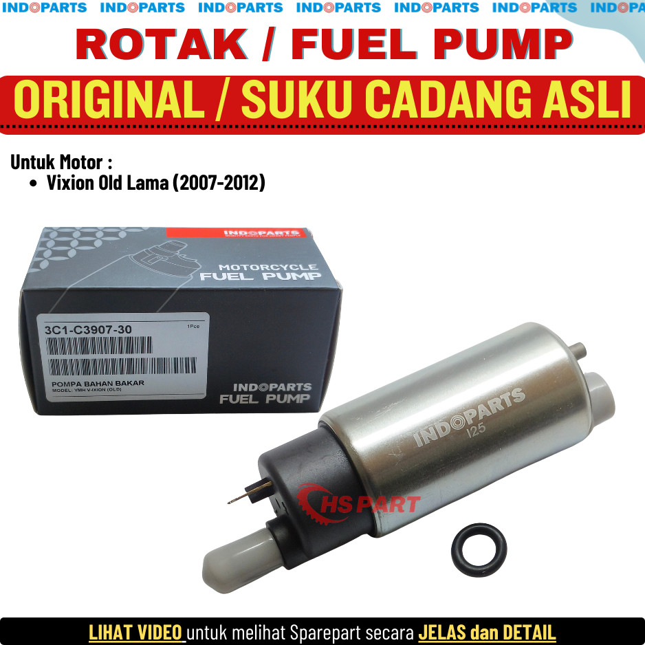 Rotak Fuel Pump Vixion Old Lama 2007 2008 2009 2010 2011 2012 Original Indoparts