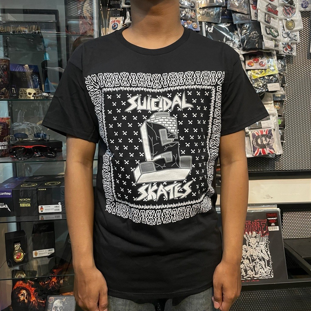 ORI T Shirt Band Official SUICIDAL TENDENCIES - SKATES (BLACK) Original