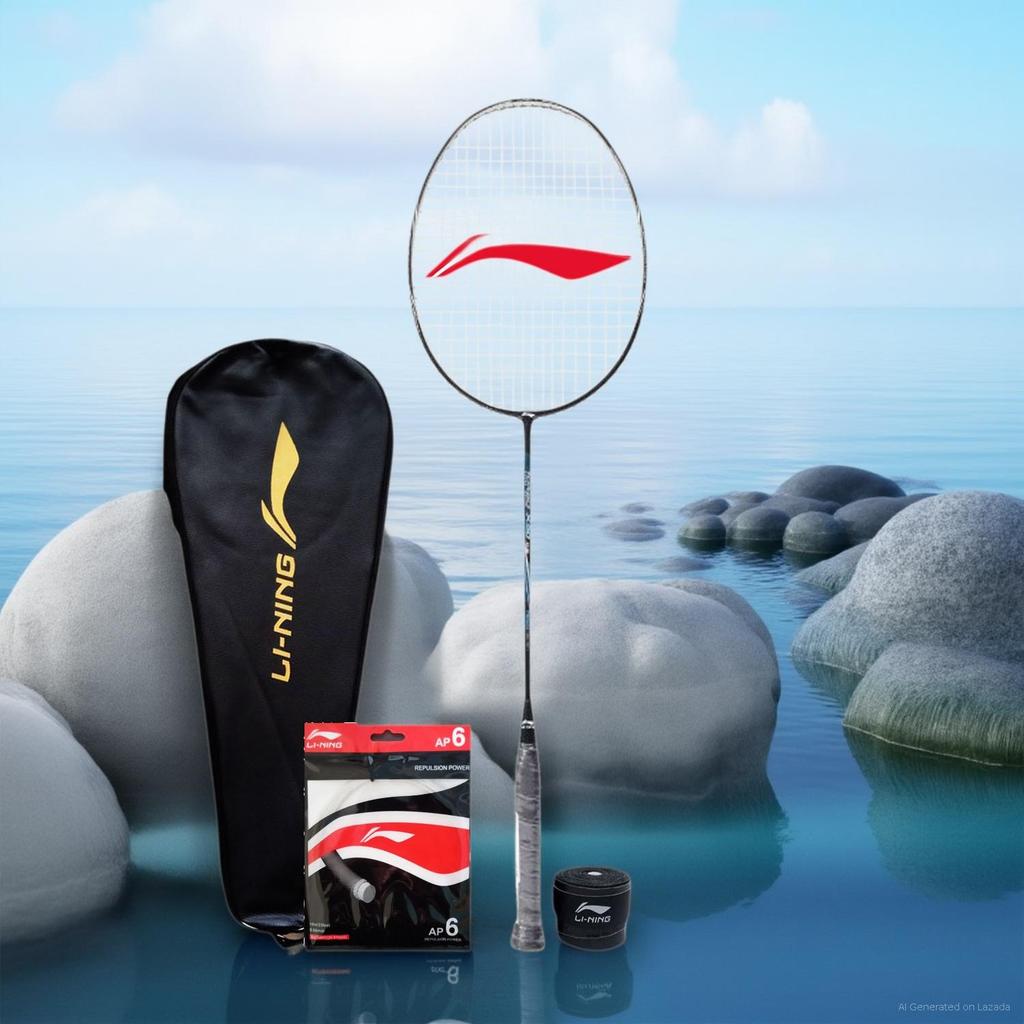 Raket Badminton Lining Turbo X50 G5 Raket Bulutangkis Lining Raket Lining Turbo