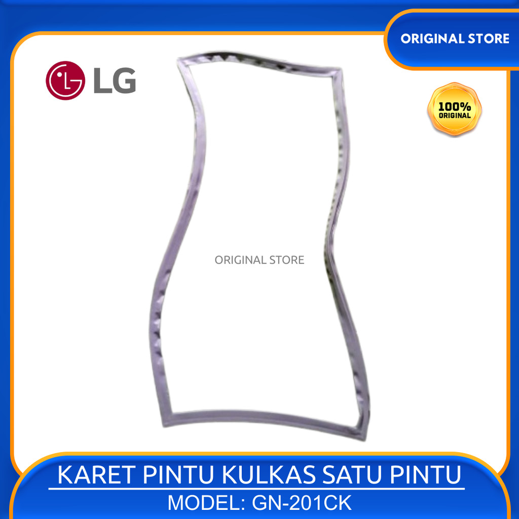 Karet Gasket Pintu Kulkas LG 1 Pintu Frezeer GN-201CK