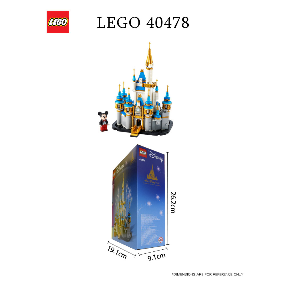 LEGO 40478 Disney Mini Castle