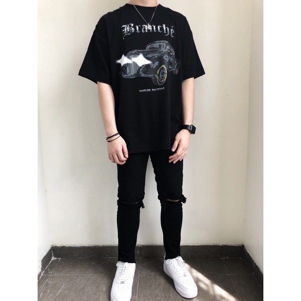 Branche Streetwear Oversize Tshirt Voiture