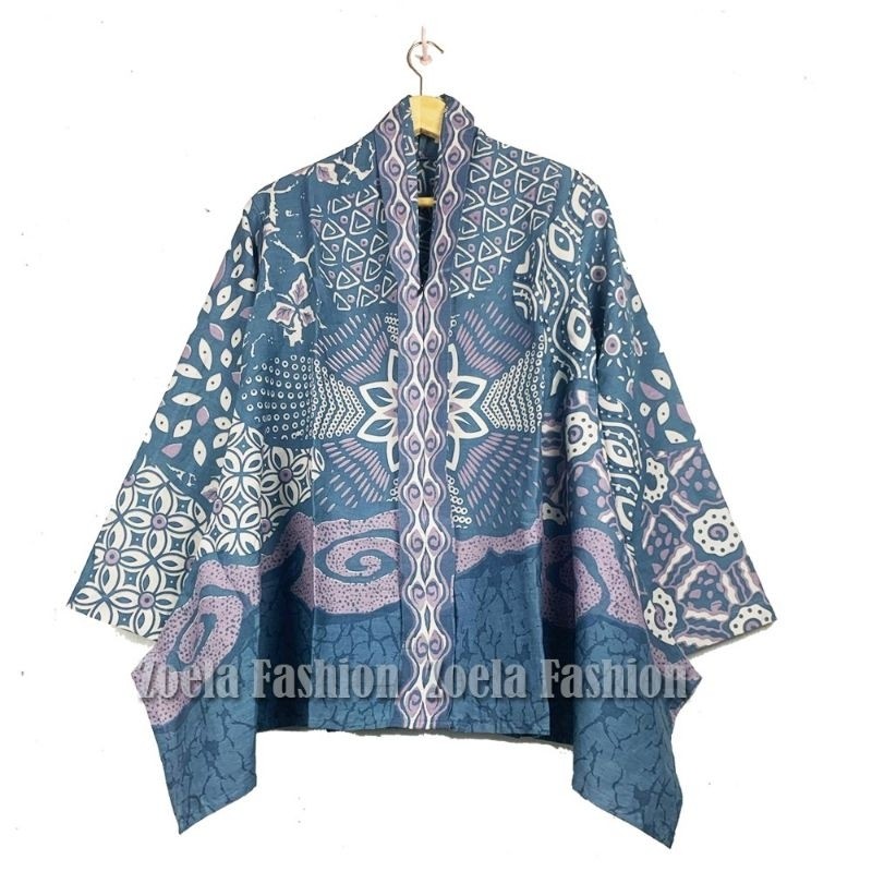 Nafiko Fashion Blus Batik Kartini Jumbo LD 120 130 140 150 Model Kalong