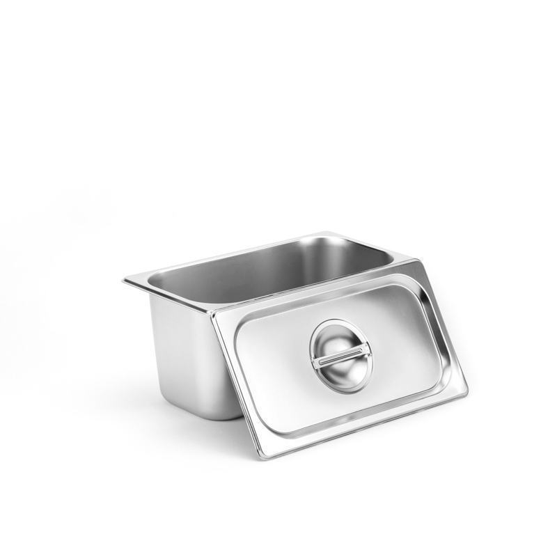 Perabotan Stainless - Wadah Stainless Steel Bertutup Serbaguna Wadah Sayur Tutup Wadah Makanan dan L