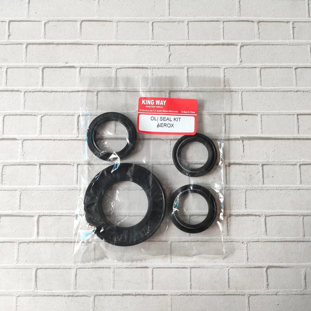 AWM SEAL KOMPLIT OIL SEAL KIT AEROX ( HARGA PER 5 )