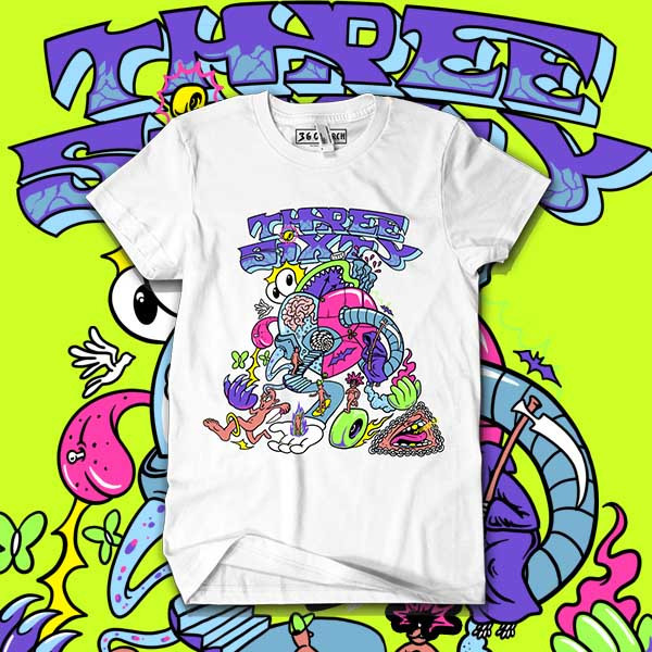 Threesixty Merchandise Nurani Putih